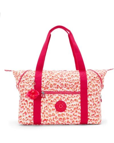 Kipling Art Medium Tote Bag - Red