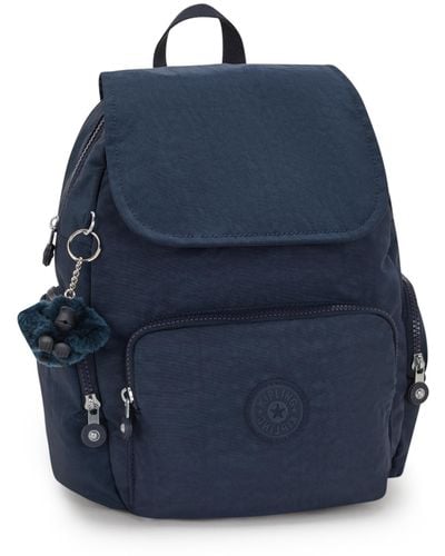 Kipling Backpack City Zip S Bleu 2 Small - Blue