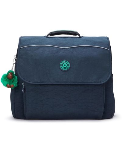 Kipling Backpack Codie L Green Bl Large - Blue