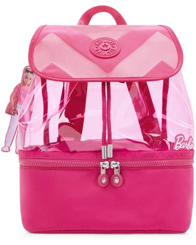 Kipling Backpack Darlee Power P Transpa Medium - Pink