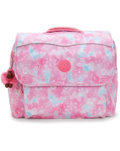 Kipling Backpack Codie L Garden Clouds Large - Pink