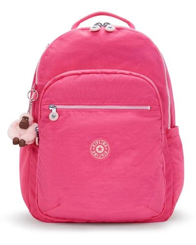 Kipling Backpack Seoul Happy C Large - Pink