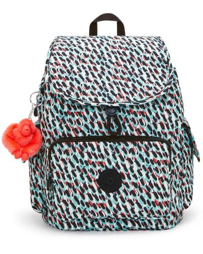 Kipling Backpack City Pack S Abstract Small - Blue