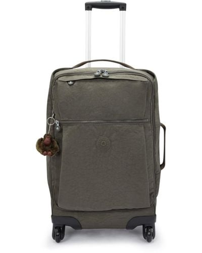 Kipling Darcey Large 29-inch Softside Checked Rolling Luggage - Grey