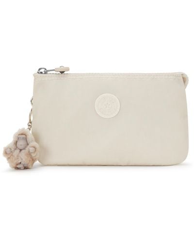 Kipling Creativity L Solid Pouch - Natural