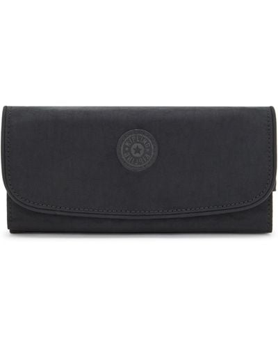 Kipling Large Rfid Wallet - Black