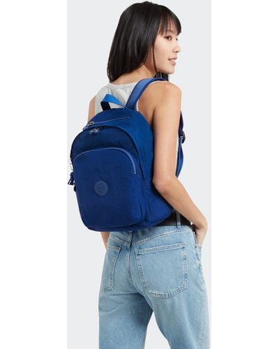 Kipling Backpack Delia Deep Sky Medium - Blue