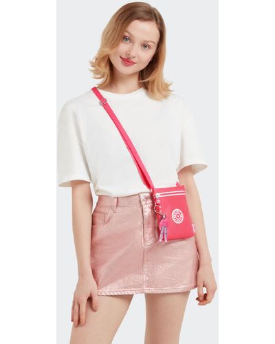 Kipling Phone Bag Afia Lively Small - Pink