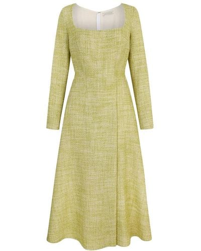 Emilia Wickstead Fara Dress - Yellow