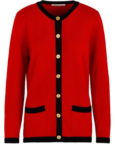 Giuliva Heritage The Eugenia Cardigan - Red