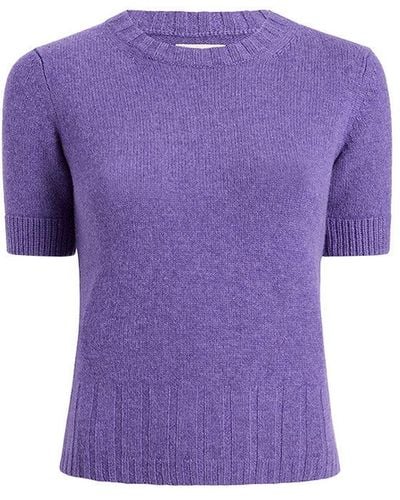 Khaite The Luphia Sweater - Purple