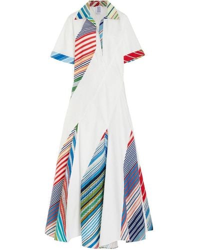 Rosie Assoulin Plot Twist Polo Dress - White