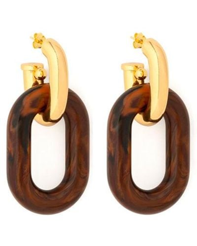 Rabanne Xl Link Drop Earrings - Multicolour