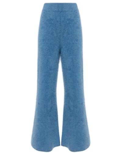 Lisa Yang Ellery Knit Trousers - Blue