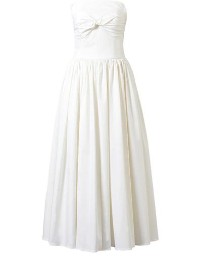 TOVE Juliet Midi Dress - White
