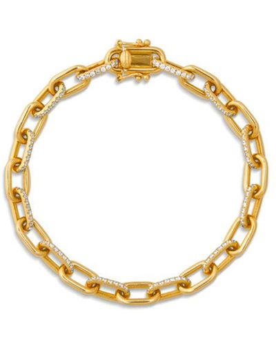 Anne Sisteron Lara Chain Link Bracelet - Metallic