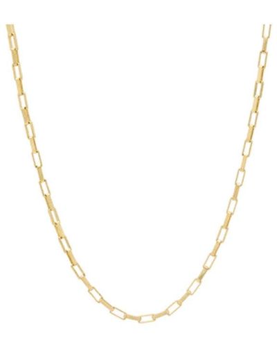 Ali Grace Jewelry Paperlink Gold Chain - Metallic