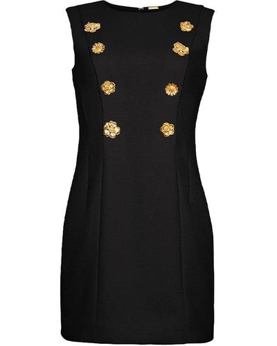 Adam Lippes Aubrey Mini Dress - Black