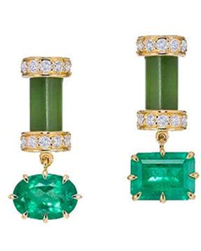 Sauer Marina Earrings - Green