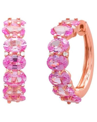 Anne Sisteron Ameka Earrings - Pink
