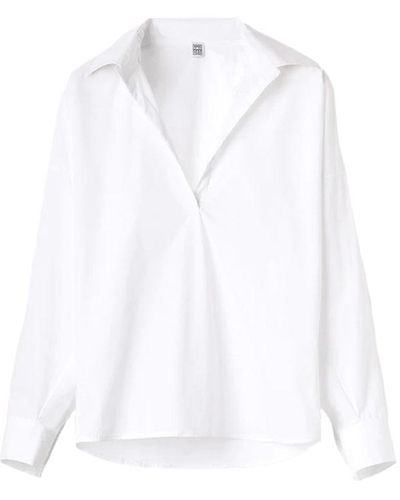 Totême Poplin Shirt - White