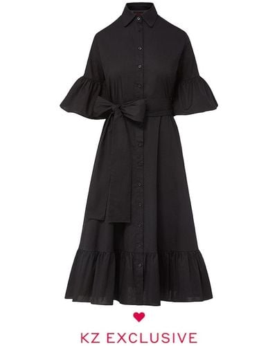 Kirna Zabete The Cecelia Dress - Black