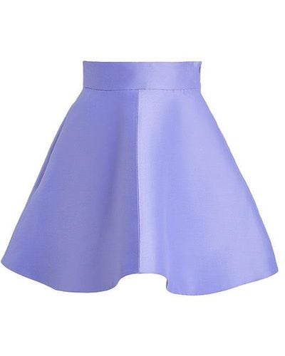 Rosie Assoulin Best Buds Skirt - Blue
