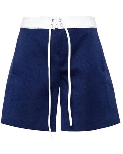 Miu Miu Boardie Swim Shorts - Blue