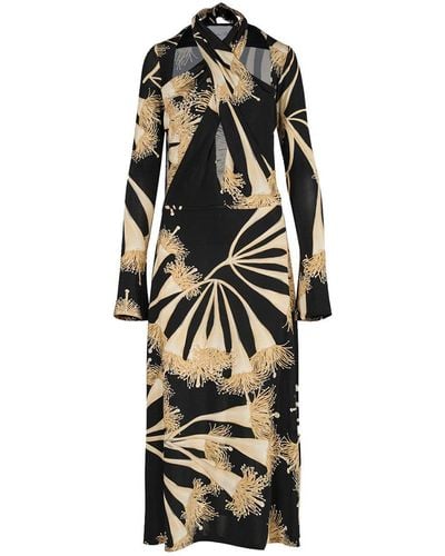 Johanna Ortiz This Is Your Moment Cut-out Midi Dress - Multicolor
