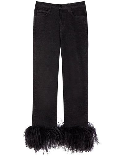 16Arlington Ireri Straight Leg Jeans - Black