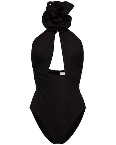 Magda Butrym Wrap Around Bodysuit - Black
