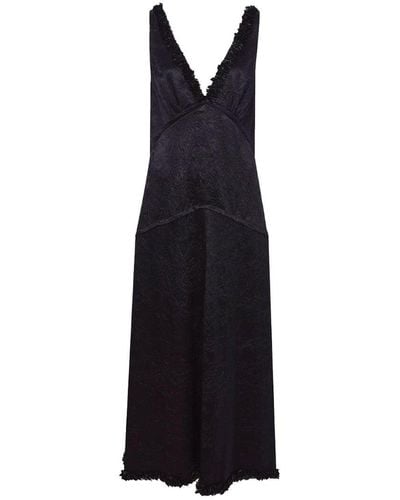 Proenza Schouler Mira Embellished Dress - Black