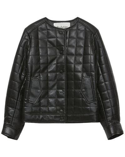 Rodebjer Chipo Leather Jacket - Black