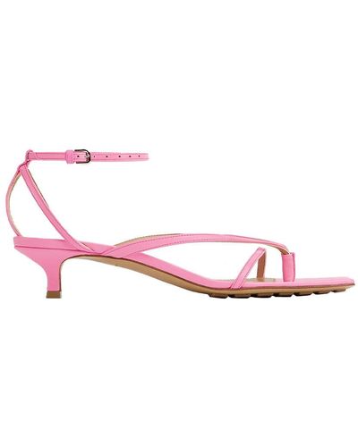 Bottega Veneta Stretch Strap Sandal - Pink