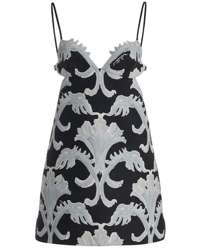 Valentino Crepe Mini Dress - White