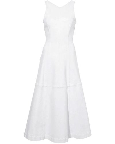 Proenza Schouler Arlet Midi Dress - White