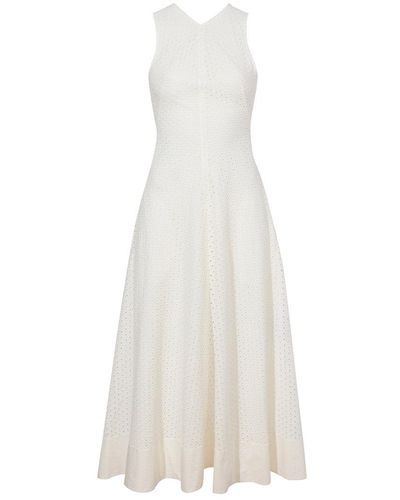 Proenza Schouler Juno Midi Dress - White
