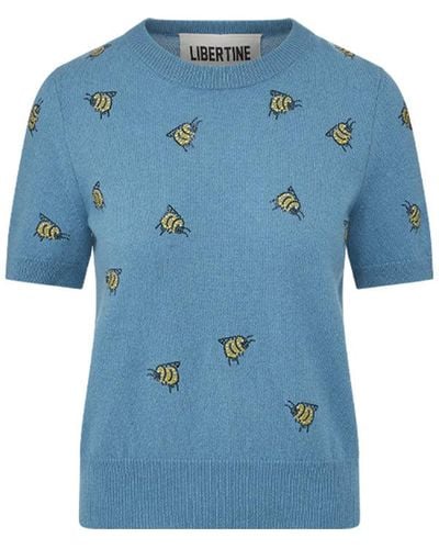 Libertine Bee Sweater - Blue