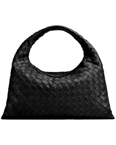 Bottega Veneta Small Hop Shoulder Bag - Black