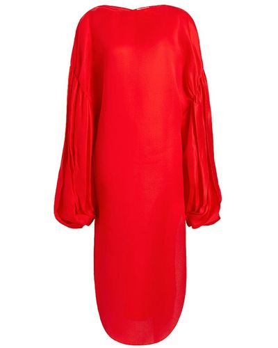 Khaite The Zelma Dress - Red