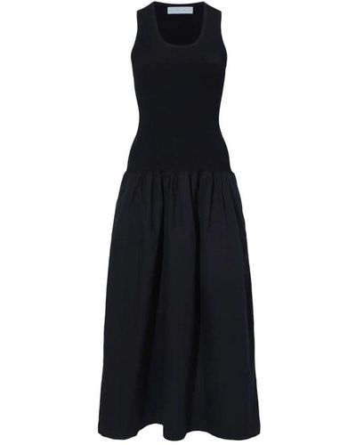 Proenza Schouler Malia Midi Dress - Black