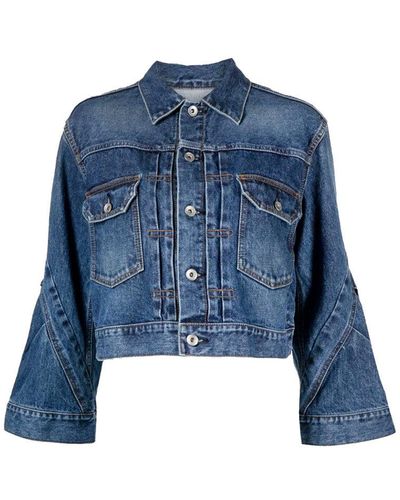 Sacai Jean and denim jackets for Women | Online Sale up to 56% off 