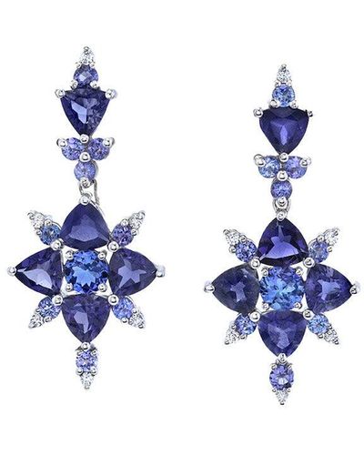 Karma El Khalil Nova Drop Earrings - Blue