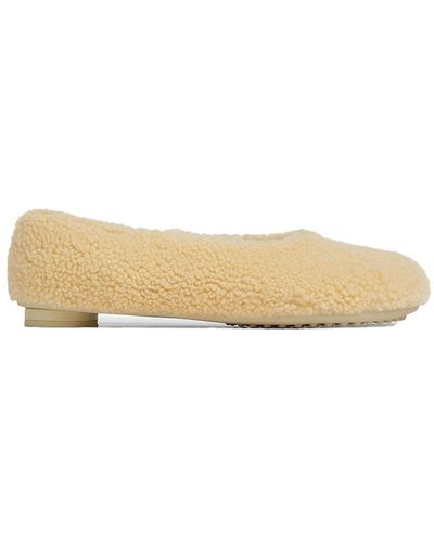 Bottega Veneta Atomic Ballerina Flat - Natural