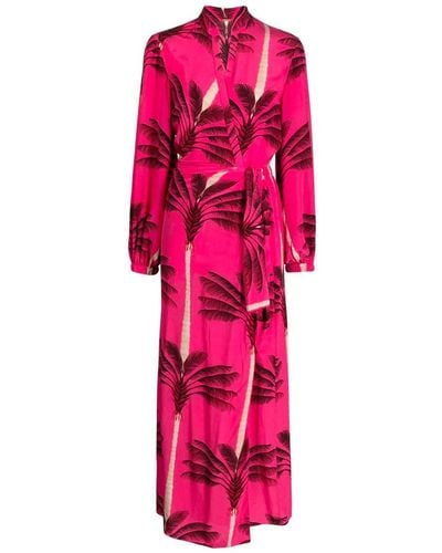 Johanna Ortiz Untamed Tropics Maxi Dress - Pink