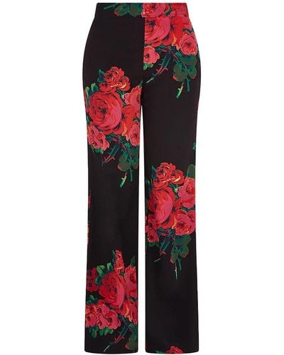 Libertine Seville Rose Aaron Trousers - Red