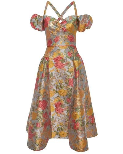 Markarian Jackie Midi Dress - Multicolor