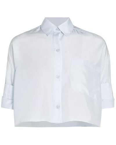 Twp Next Ex Crop Shirt - White