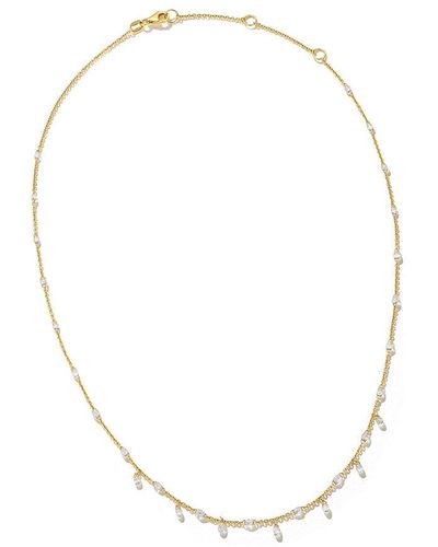 Nina Runsdorf Briolette Necklace - White