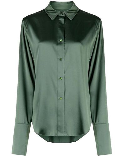 Twp Bessette Slim Buttondown Shirt - Green